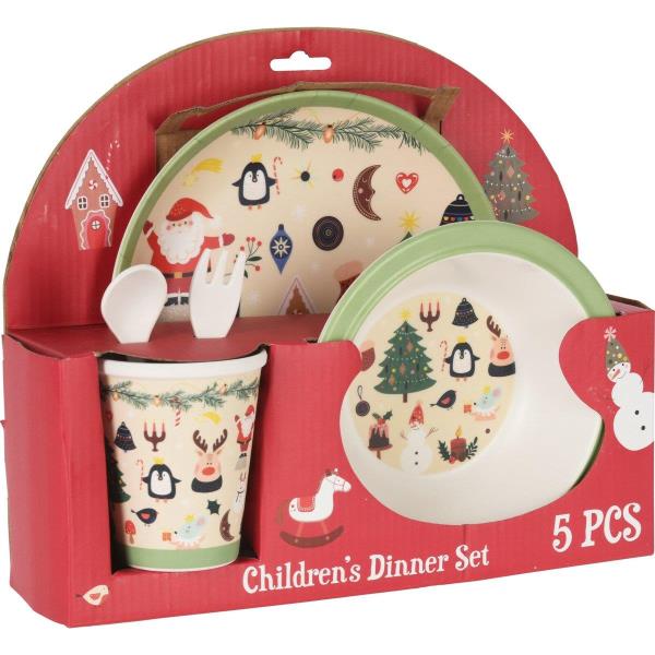 SET PICNIC MELAMINA NAVIDAD 908500