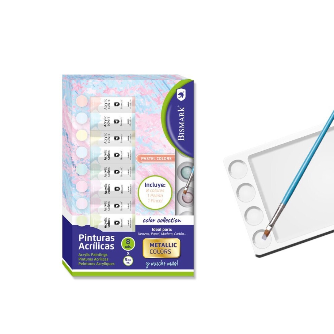 SET PINTURAS ACRILICAS PASTEL 903800