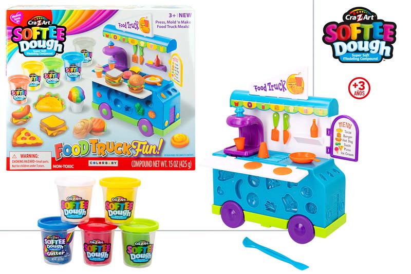 SET PLASTILINA FOOD TRUCK 9129500