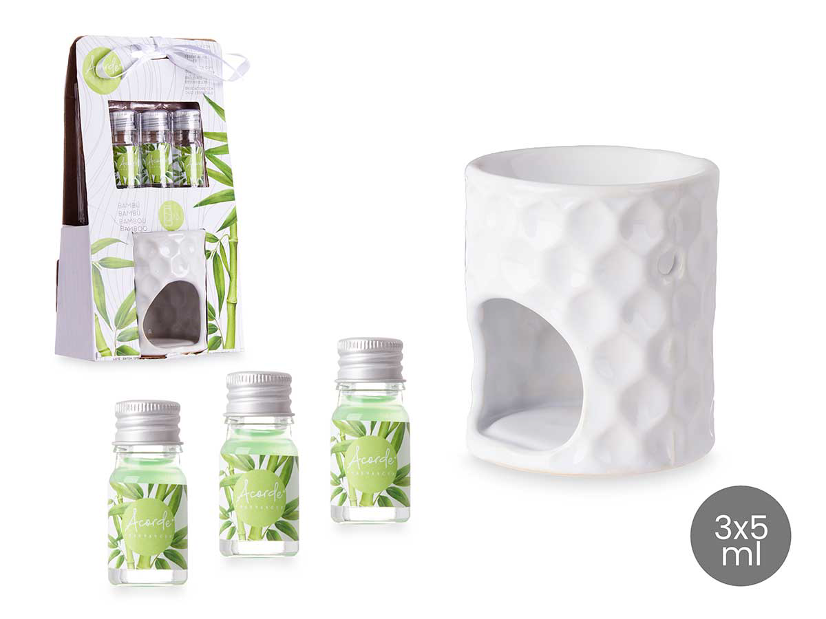 SET QUEMADOR ESENCIA BAMBU 9025500