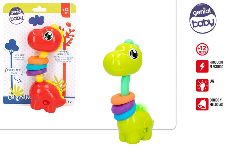 SONAJERO DINOSAURIO C/LUZ 9039500