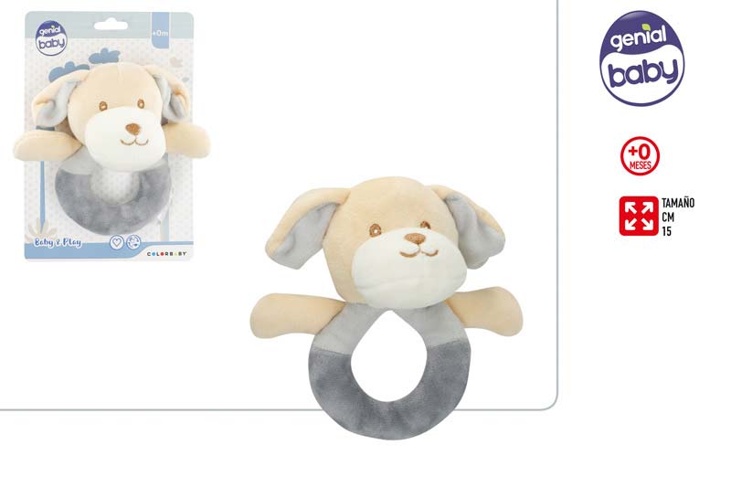 SONAJERO PELUCHE PERRITO 15CM 9029500