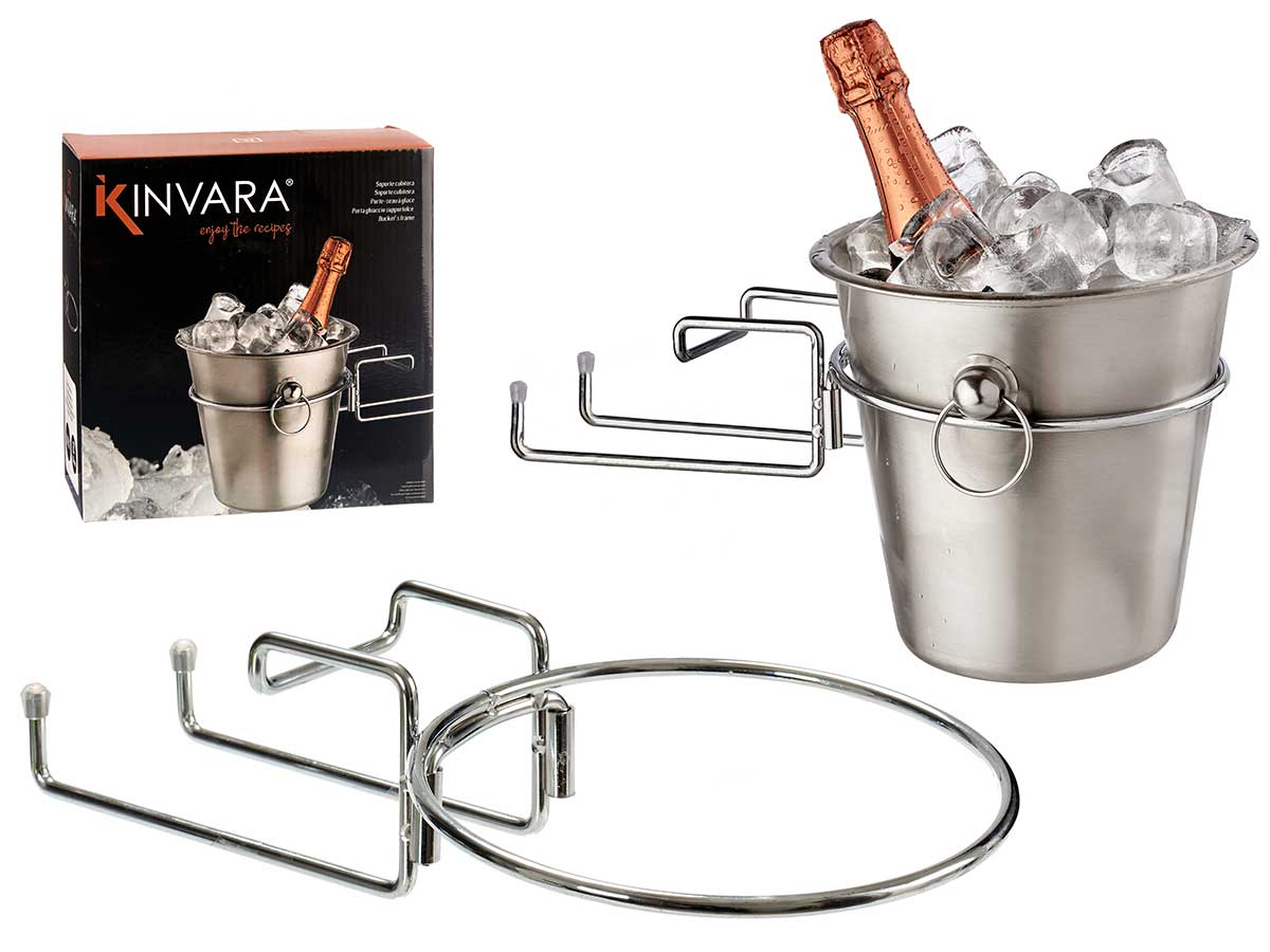 SOPORTE CUBITERA ACERO 18CM  9042500