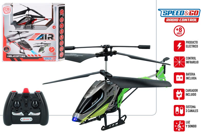 SPEED HELICOPTERO 3 CANAL+GYRO 925800R