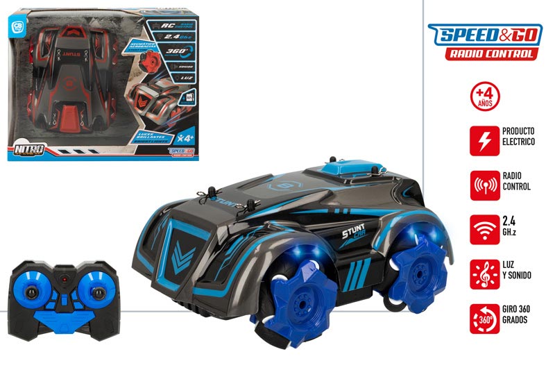 SPEED&GO  COCHE NITRO R/C LUZ/SON 920300K