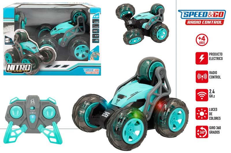 SPEED&GO COCHE R/C CON LUZ 916900K