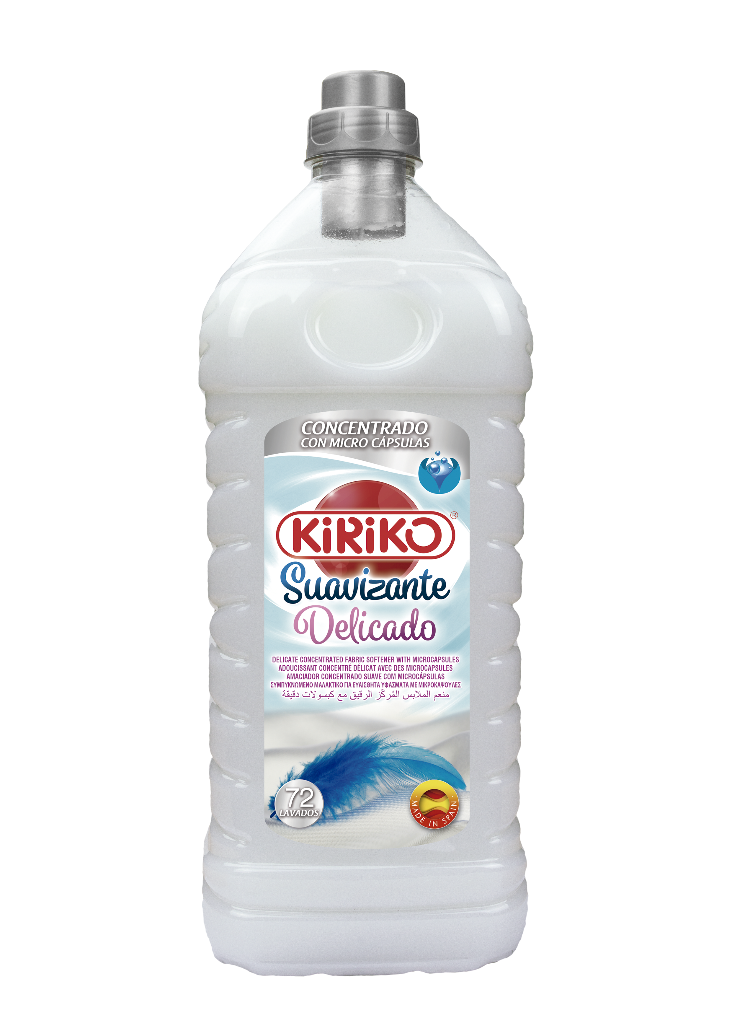 SUAVIZANTE DELICADO KIRIKO 2L 901200