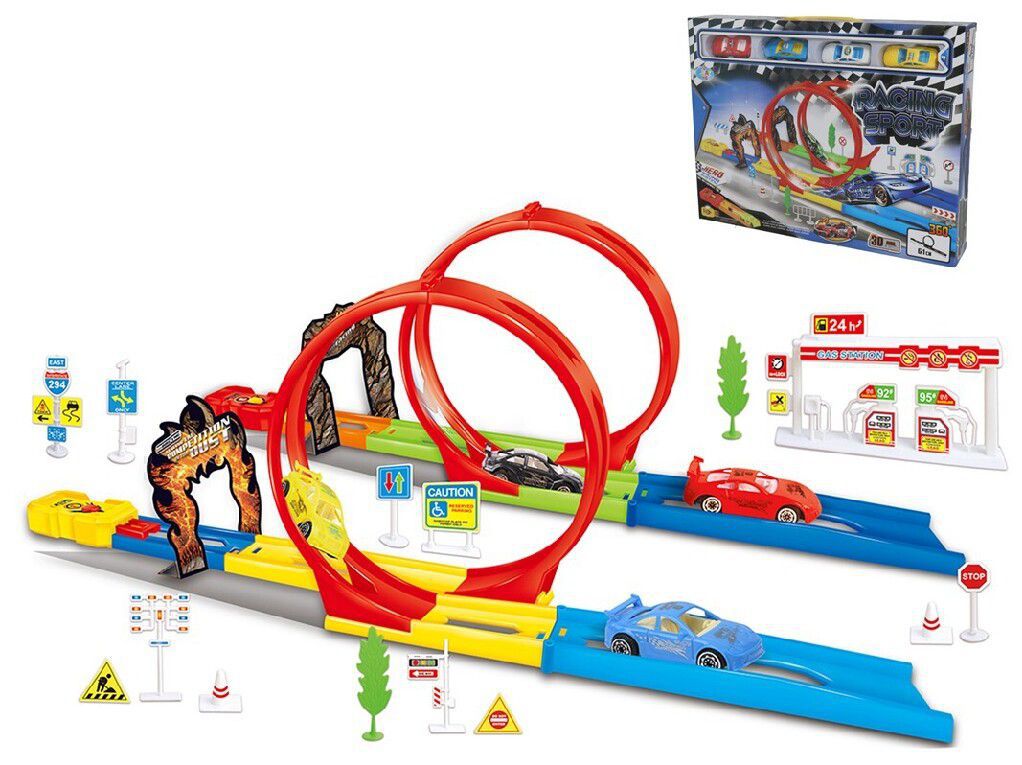 SUPERPISTA LOOPING 5PZS 37X28X5 904300