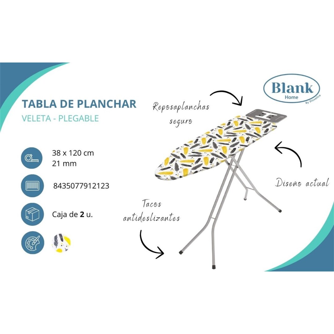 TABLA PLANCHA 38X120 VELETA   927300