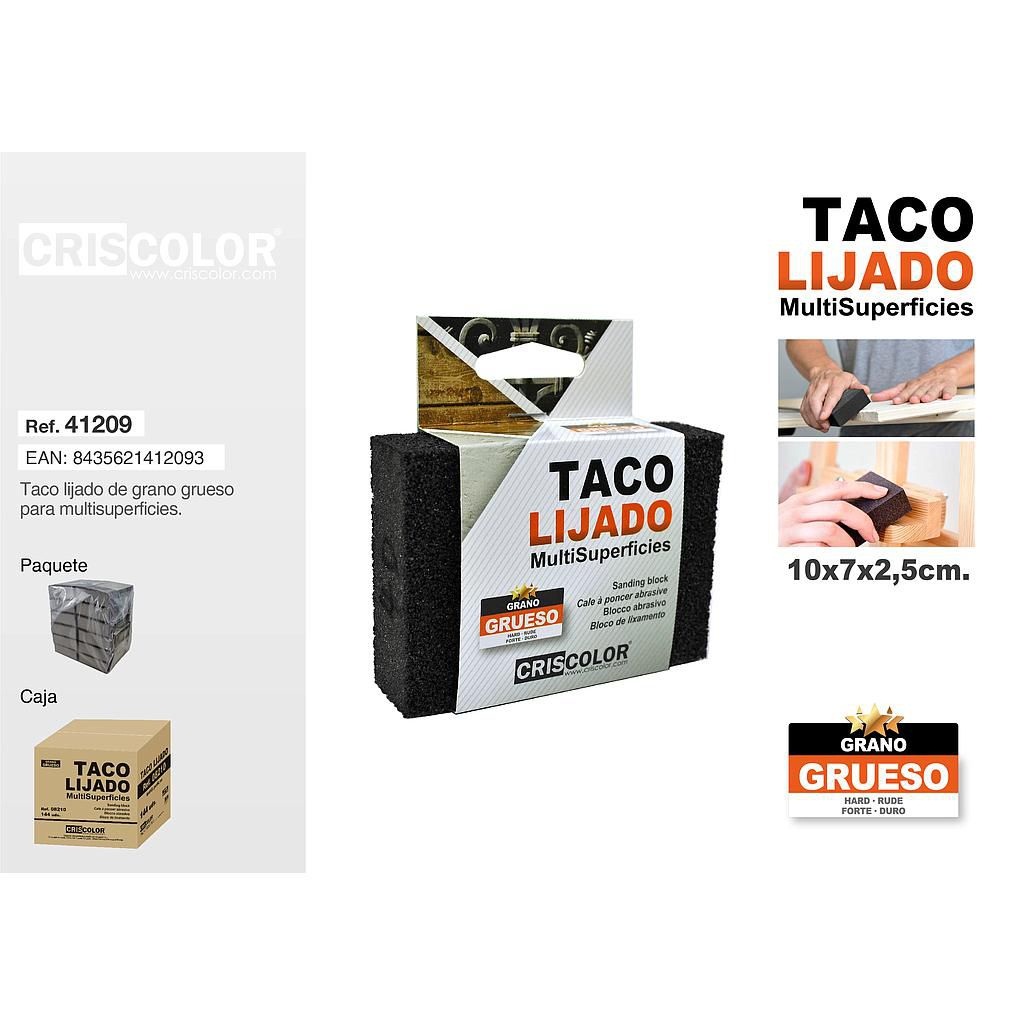 TACO LIJA GRANO GRUESO 900400