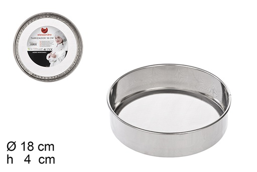 TAMIZADOR A.INOX 18CM 9012500