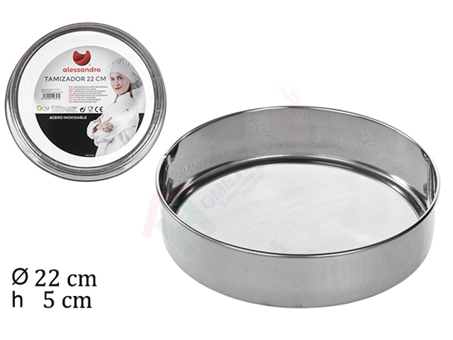 TAMIZADOR A.INOX 22CM 901700