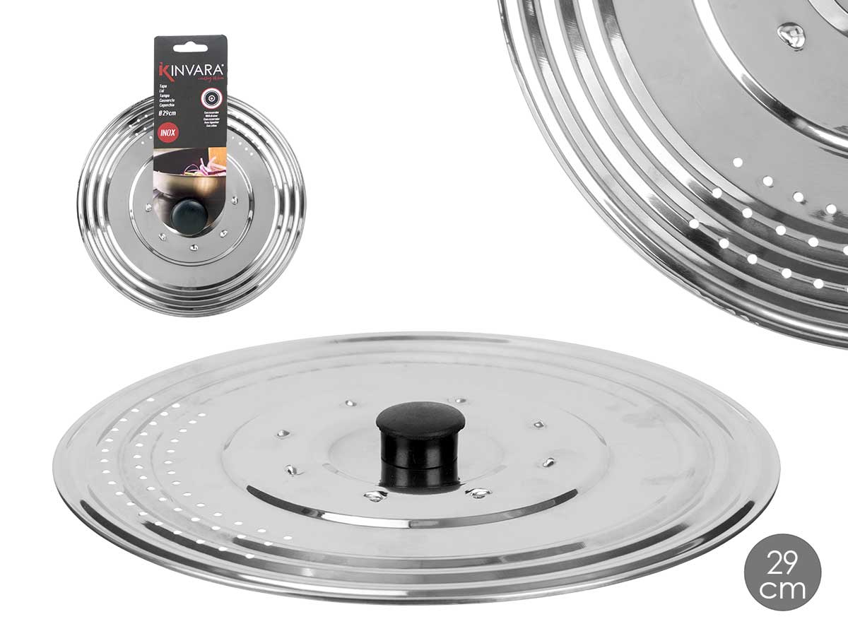 TAPA SARTEN C/ESCURRIDOR 29CM 9023500