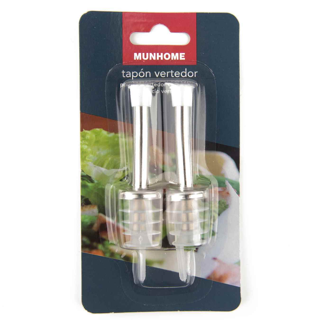 TAPON VERTEDOR INOX 9CM 2UD 901200