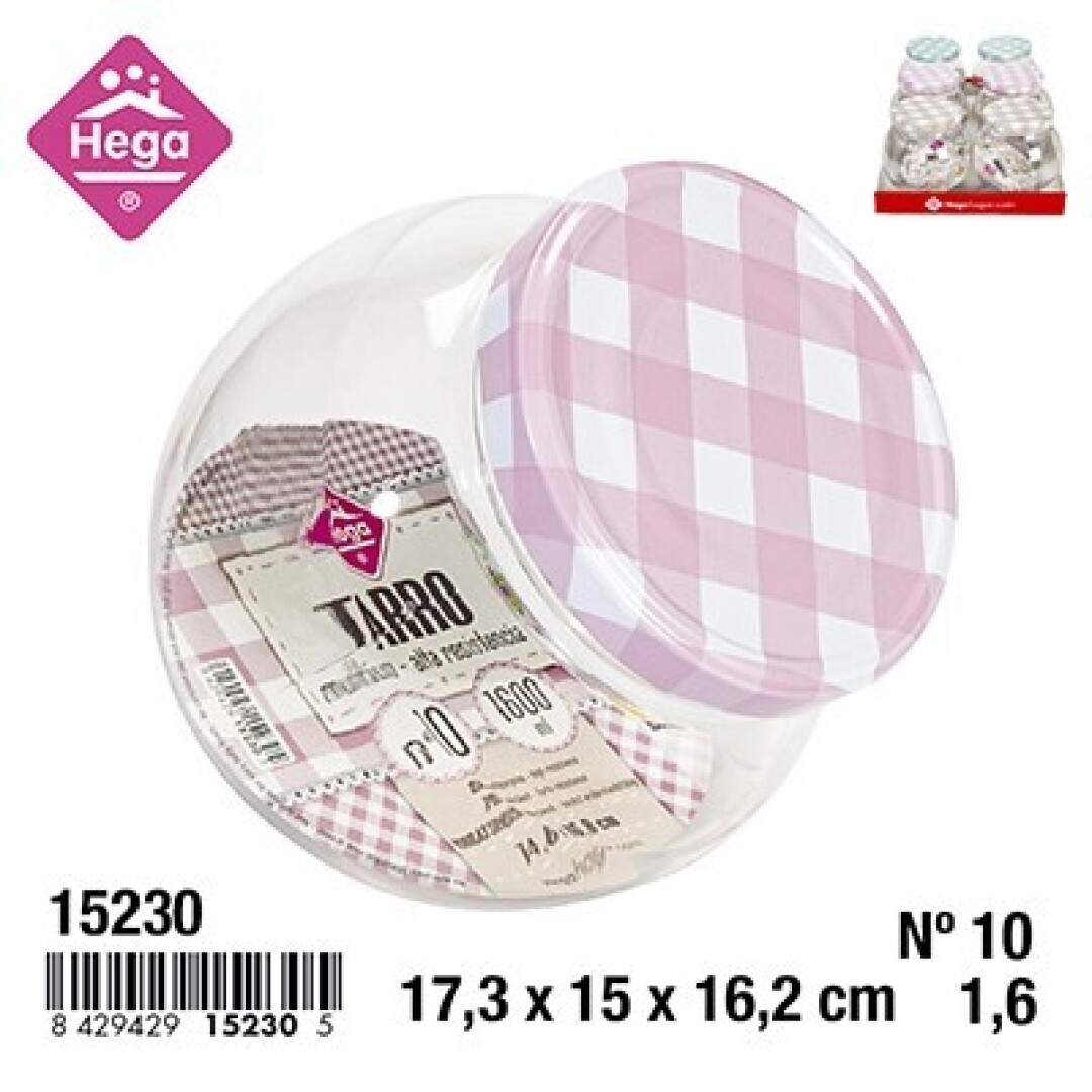 TARRO VICHY BOLA Nº10 1.6L 17X15X16 901700