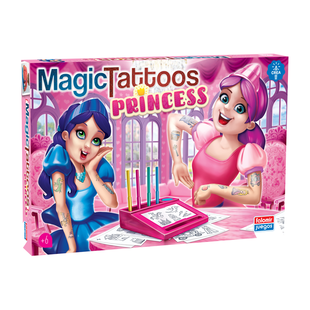 TATUAJES MAGICOS PRINCESAS 907500