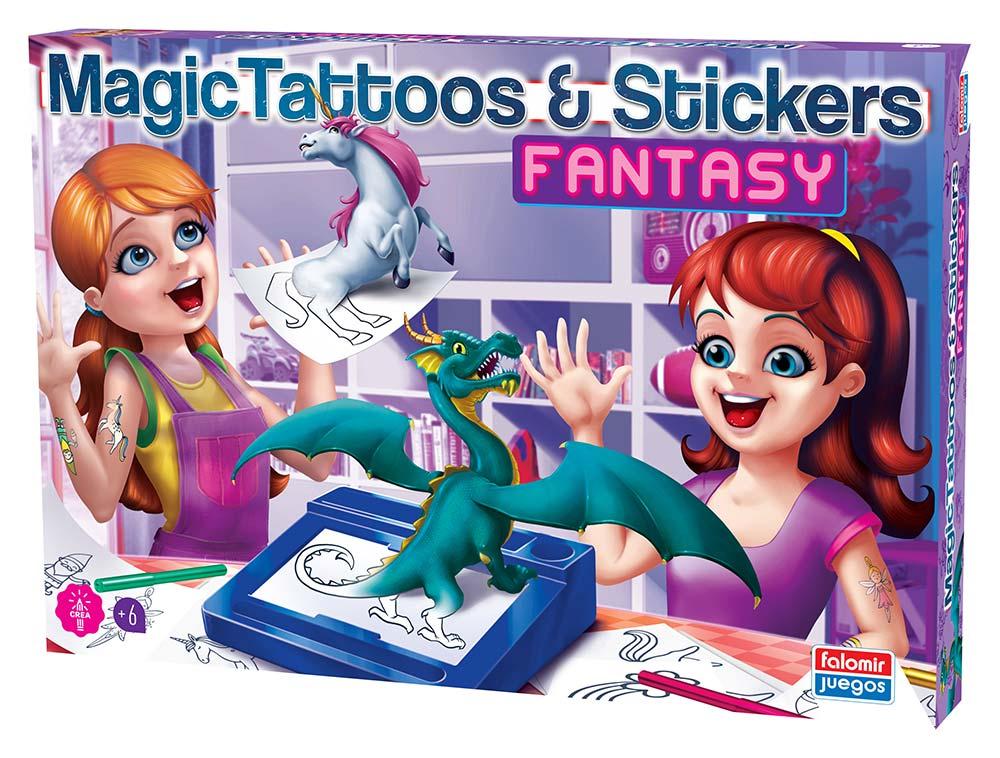 TATUAJES Y PEGAT.FANTASIA 910550R