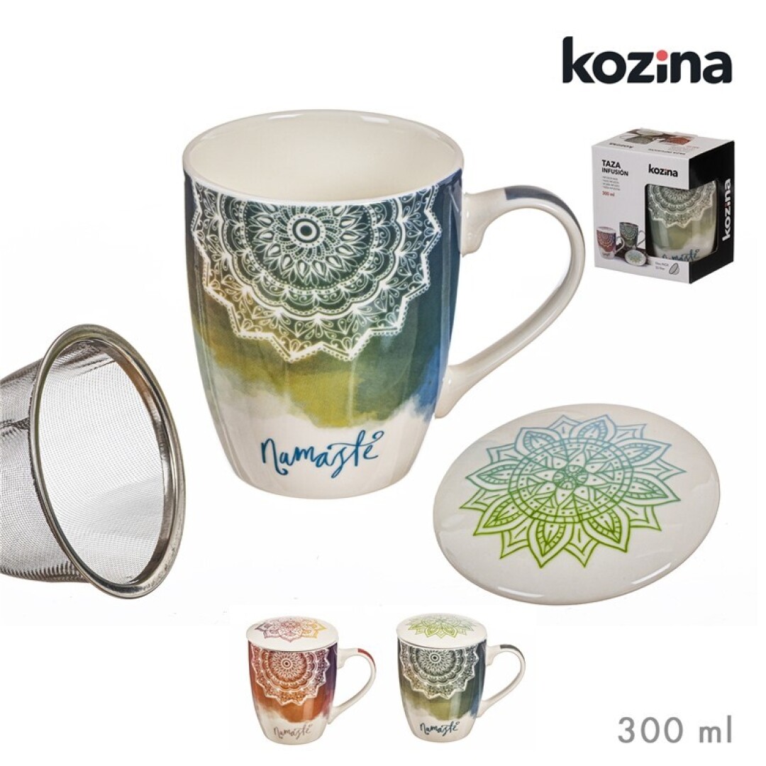 TAZA INFUSION C/FILTRO NAMASTE 300ML 9036500