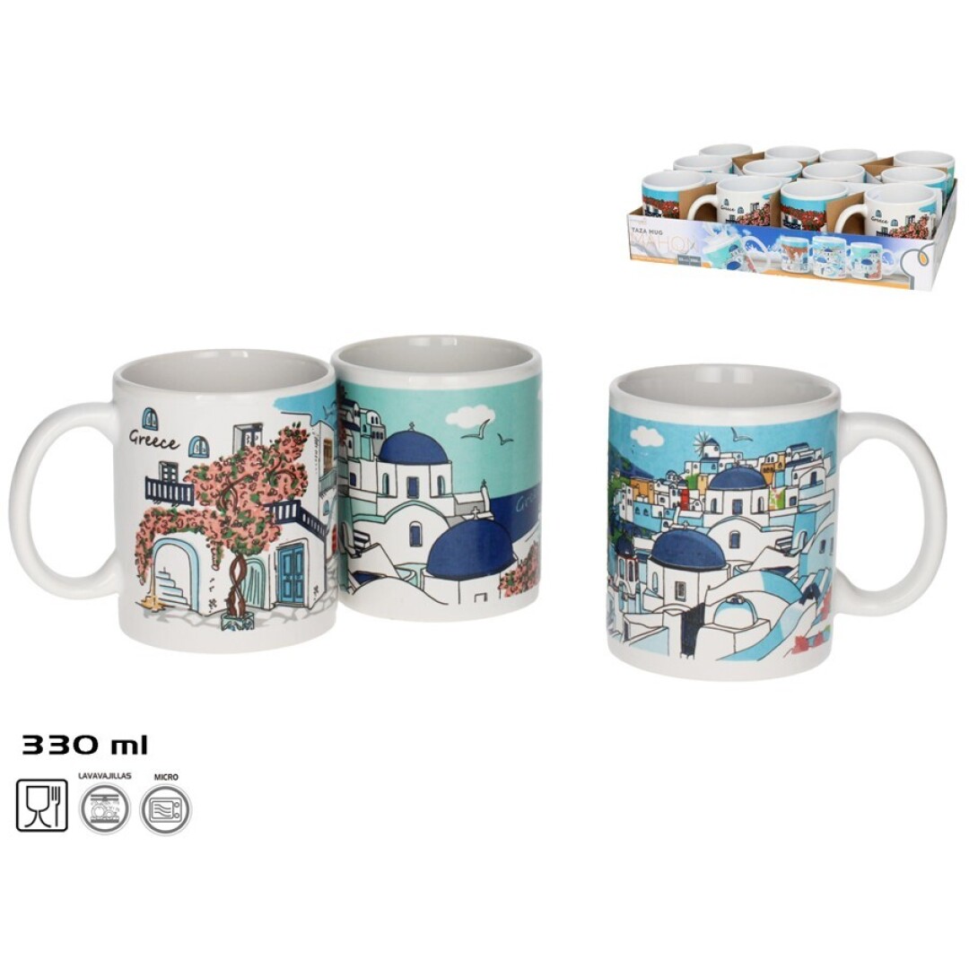 TAZA MUG MAHON GRES 330ML 901000