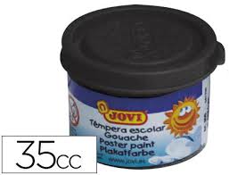 TEMPERA JOVI NEGRO 35ML 90060