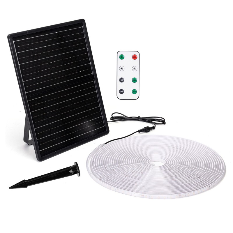 TIRA LUZ SOLAR LED 20M 200W 6500K 9711000