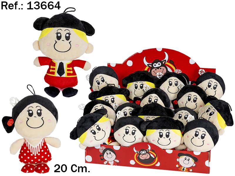 TORERO Y SEVILLANA 20CM 9043500