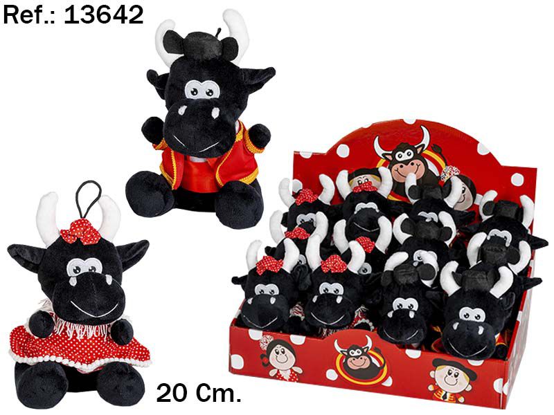 TORO NEGRO Y SEVILLANA 20CM 9051500