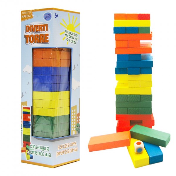 TORRE MADERA COLOR 57PZS 2015-0705 906200R