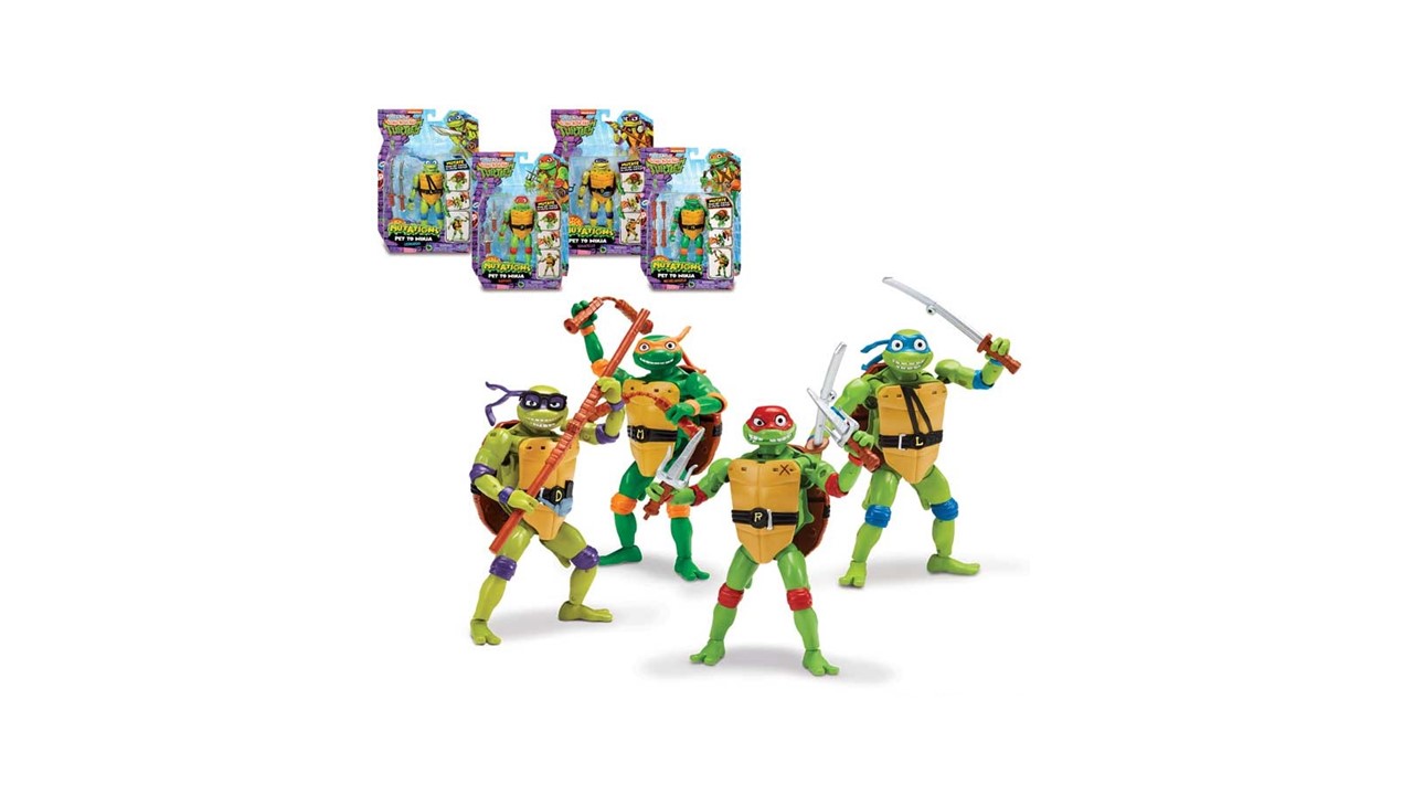TORTUGAS NINJA TRANSFORMABLES 917900R