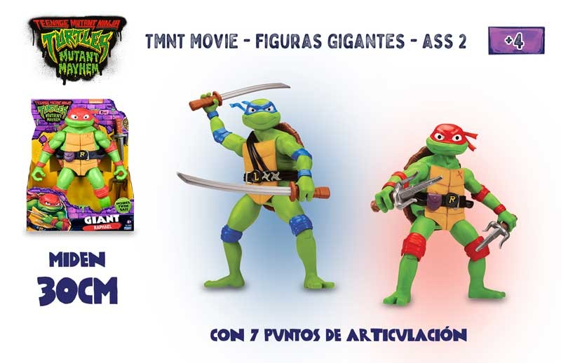 TORTUJAS NINJA GIGANTES TU936900