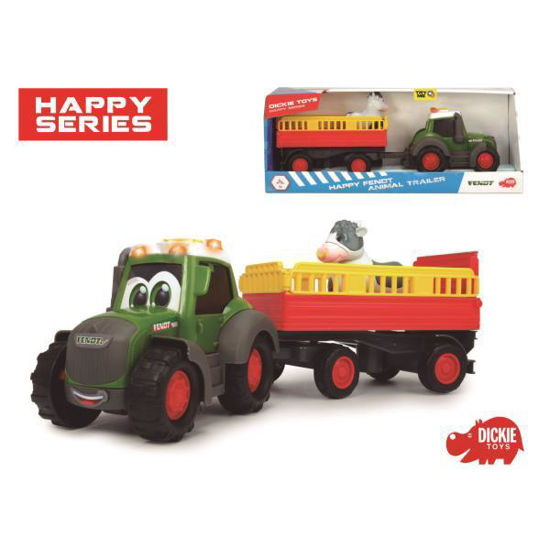 TRACTOR FENDT TRAILER ANIMALES 30CM 917500K