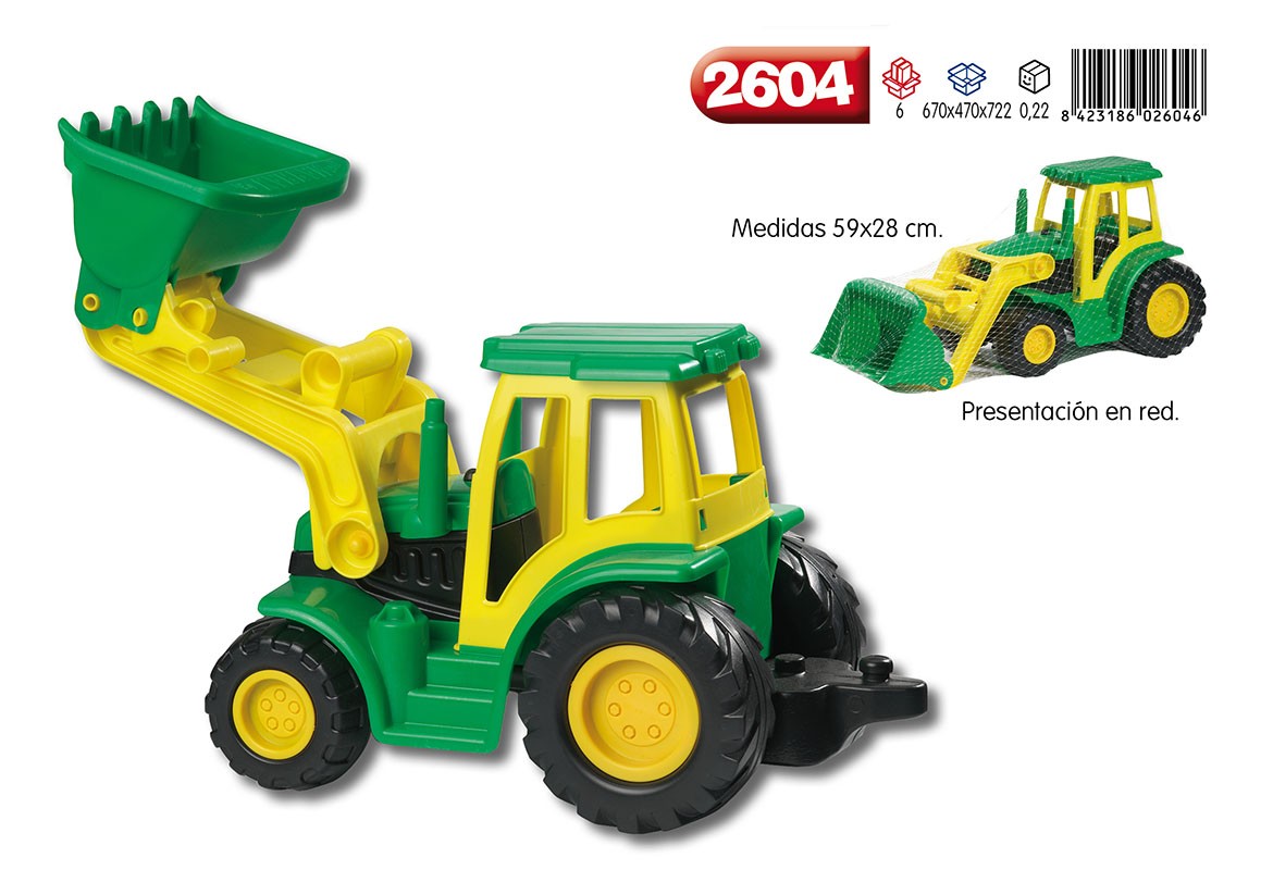 TRACTOR GRANDE EN RED 913900