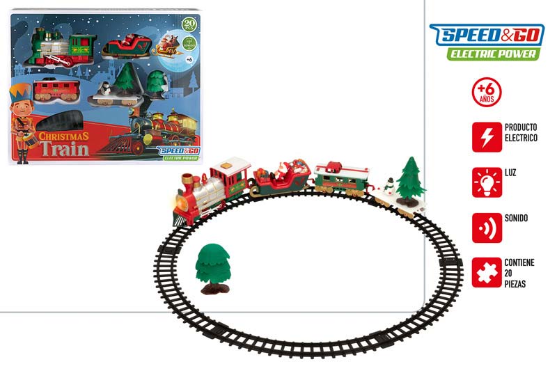 TREN ELECT. NAVIDAD C/SONIDO 909300