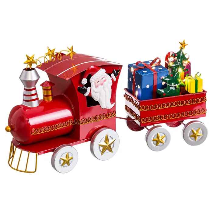 TREN PAPA NOEL C/LUZ 39X11X23 9234500