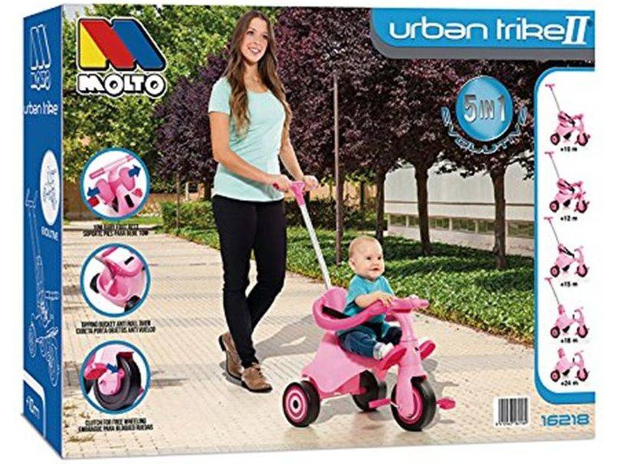 URBAN TRIKE II ROSA 939300R
