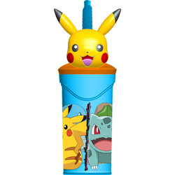 VASO FIGURA 3D POKEMON 360ML 904700