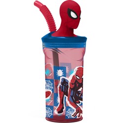 VASO FIGURA 3D SPIDERMAN 360ML 904700