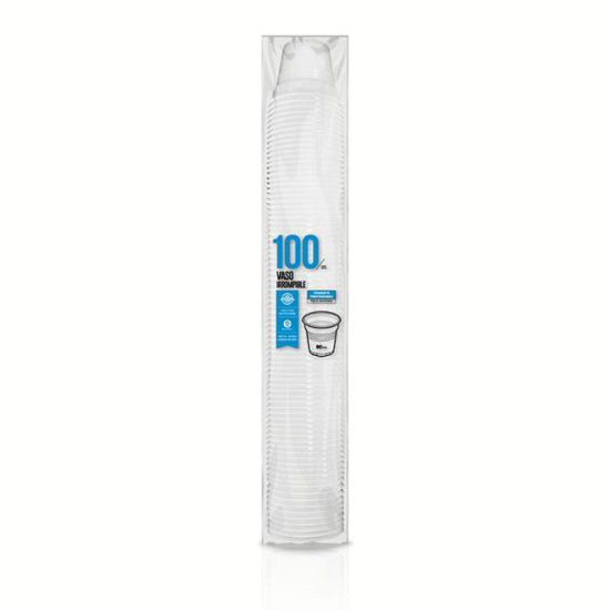 VASO IRROMP.BLANCO 80CC 100UD 901200