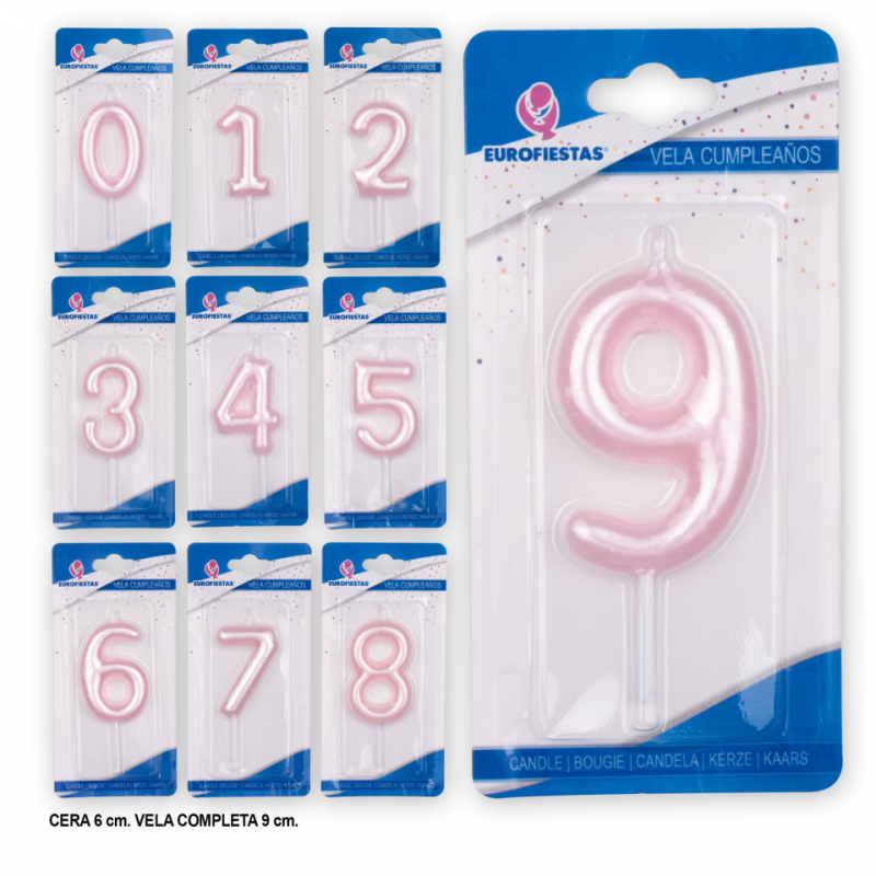 VELA ROSA Nº7 900500