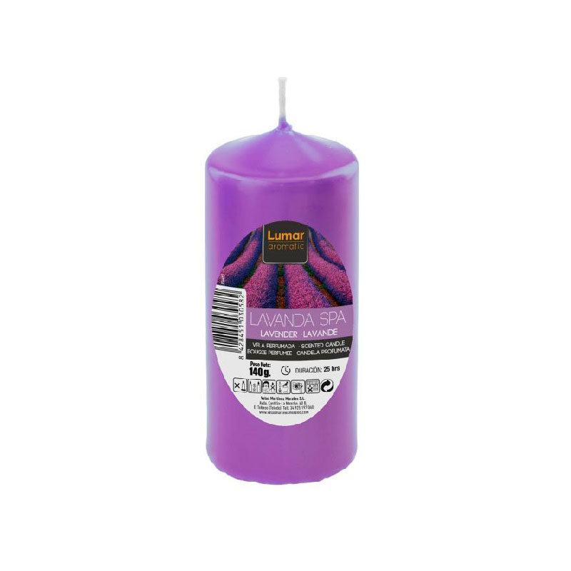 VELA TACO ANTITABACO LILA 900800
