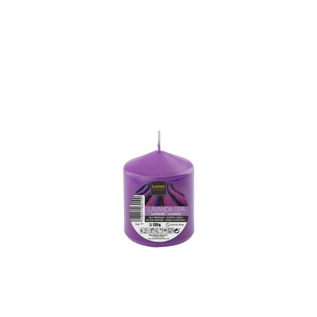 VELA TACO PERF.LILA 9008000