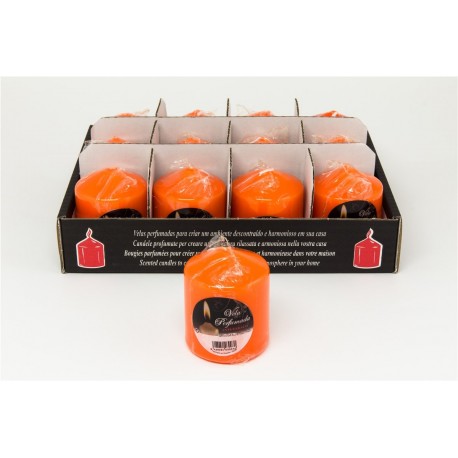 VELA TACO PERF.NARANJA 90080