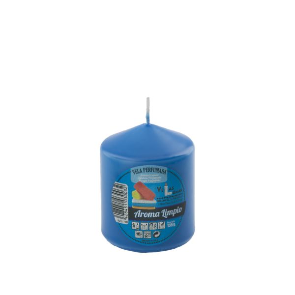 VELA TACO PERFUMADA AZUL 900800
