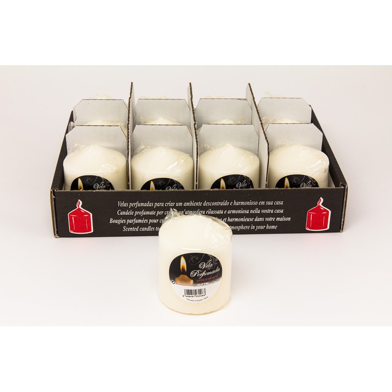 VELA TACO PERFUMADA BCO 900800