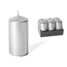 VELA TACO PLATA 12X6  9015500
