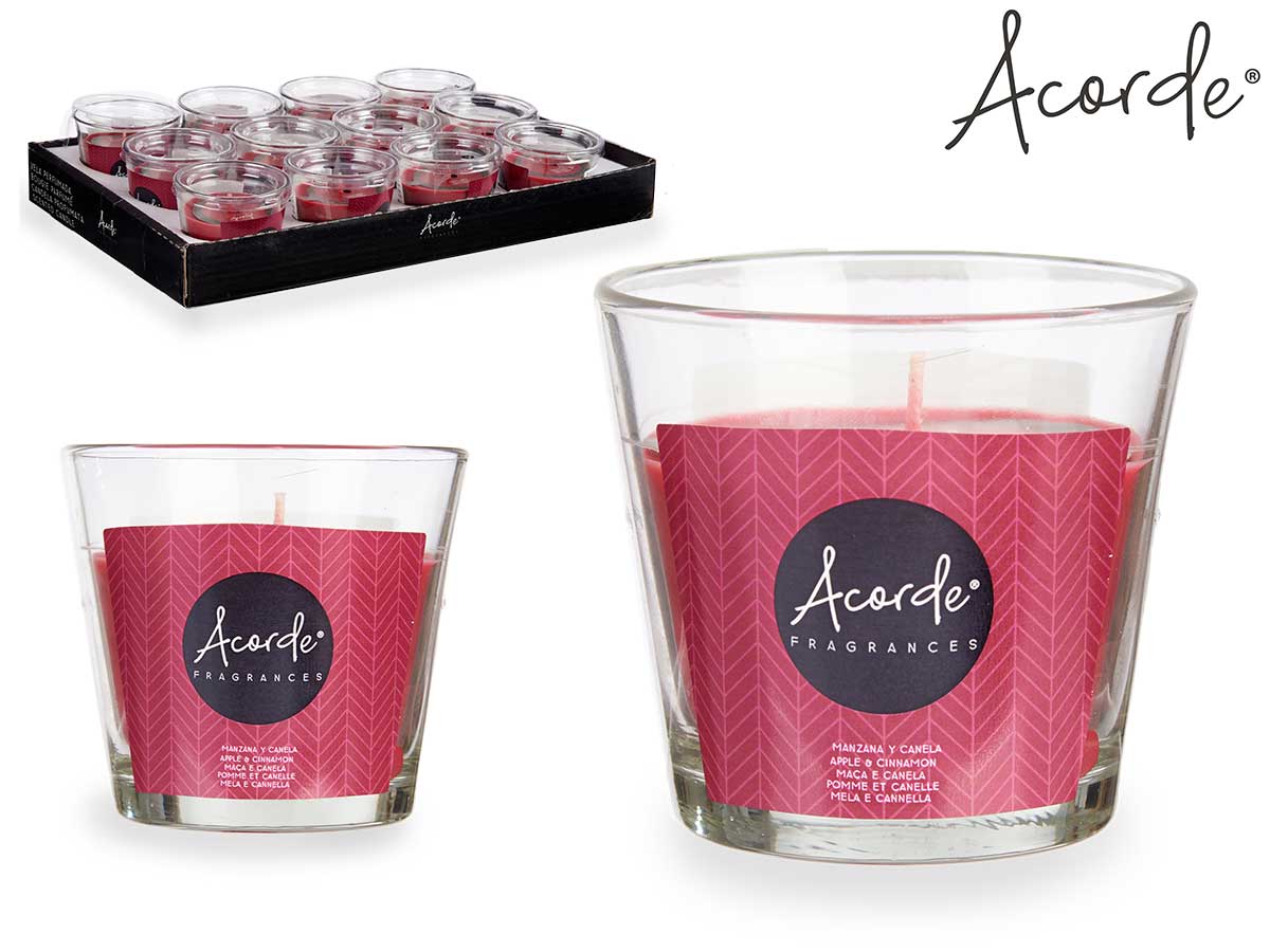 VELA VASO MANZANA/CANELA 28H 9013500