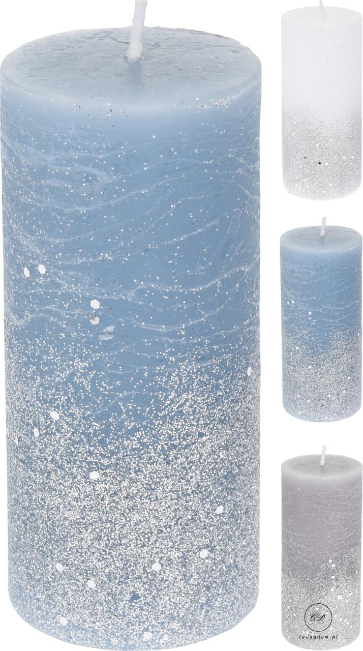 VELON AZUL/PLATA 5X11CM 902100