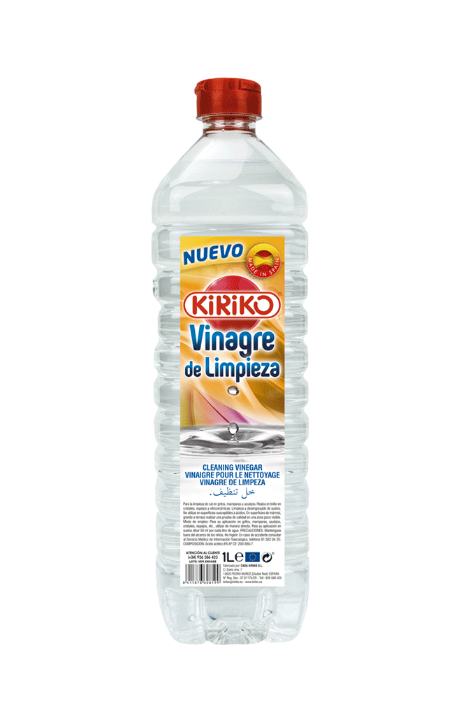 VINAGRE LIMPIEZA 1L KIRIKO 9007500