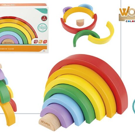 WOOMAX-ARCOIRIS MADERA 21X3X10 904500
