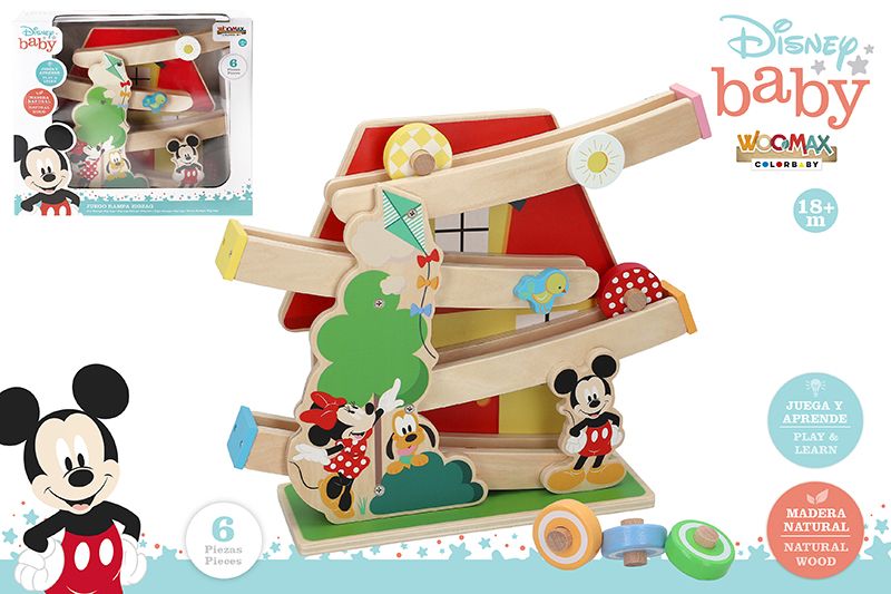 WOOMAX DISNEY PISTA COCHES MADERA 909900R